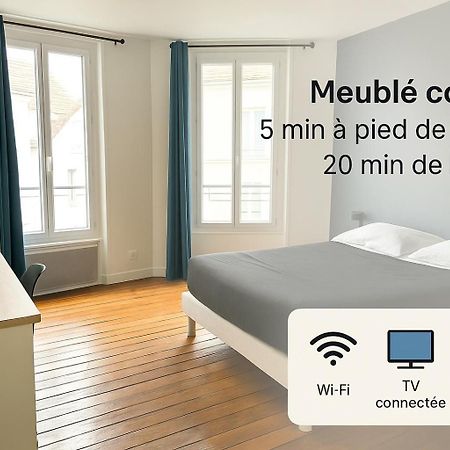 Appartement Maciet 4- Centre Ville Meaux-Gare-Disney Ngoại thất bức ảnh